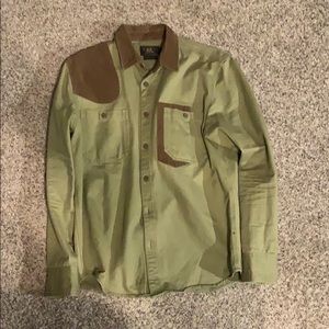 RRL Safari style button up